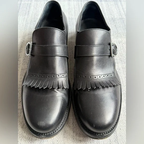 Ferragamo black monk strap 11 - Picture 9 of 9